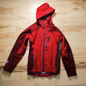 Icewear Women's Red Soft Shell Rain Jacket XS Xsmall